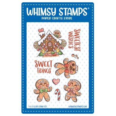 Whimsy Stamps Stempel - Sweet Gingerbread Couple